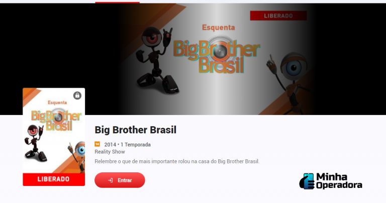 SKY Play libera edições passadas do Big Brother Brasil