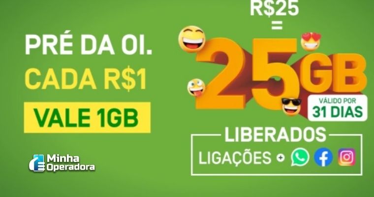 Oi lança plano Controle com 50 GB de dados e acesso ilimitado a