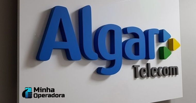 Logotipo da Algar Telecom.