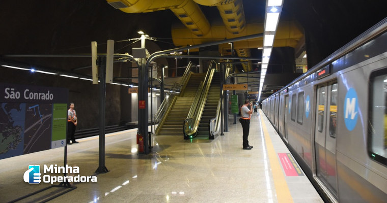 Metrô do Rio de Janeiro passa a ter cobertura móvel das operadoras