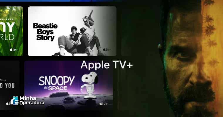 Interface do Apple TV+