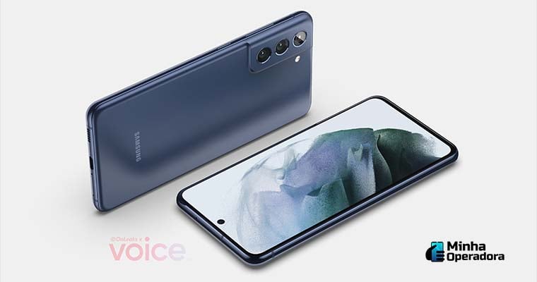 Vazamento do Galaxy S21 FE, primeiras imagens.