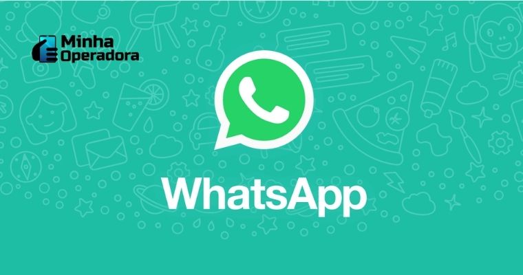Logomarca do WhatsApp com fundo verde