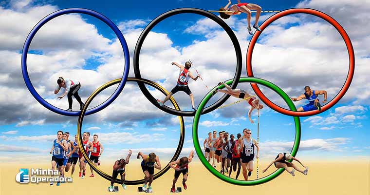 Ilustração da Olimpíada