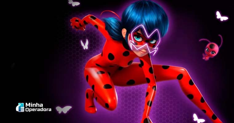 Atração do canal Gloob, que está com sinal aberto.