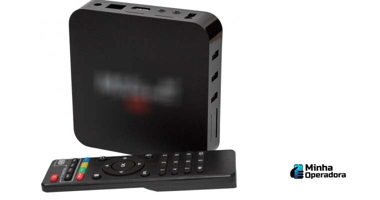Modelo de TV Box. Imagem: Divulgação