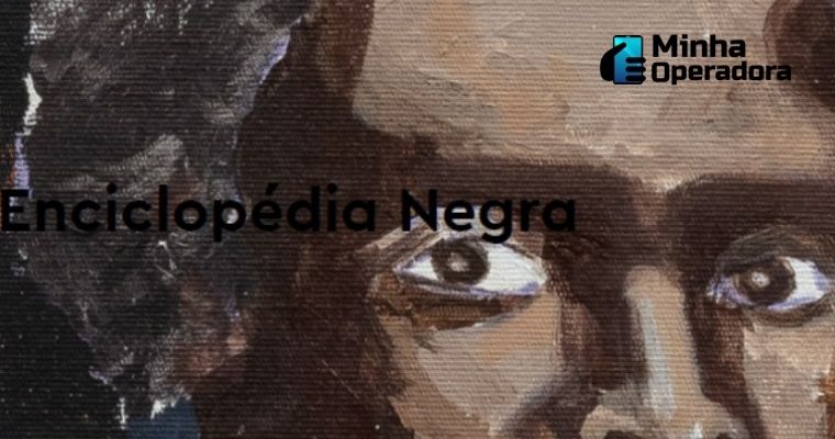 Quadro de uma pintura dos olhos de uma personalidade negra.