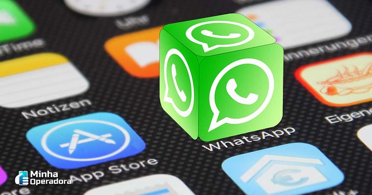 Ícone 3D do WhatsApp