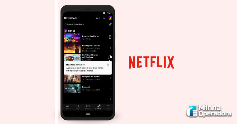 Netflix anuncia melhoria no aplicativo para celular