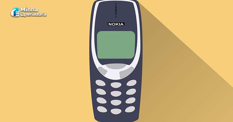 Imagem Ilustrativa: Celular antigo da Nokia (Pixabay)