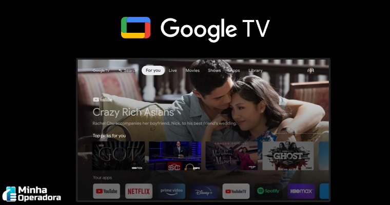 google tv perfis personalizados
