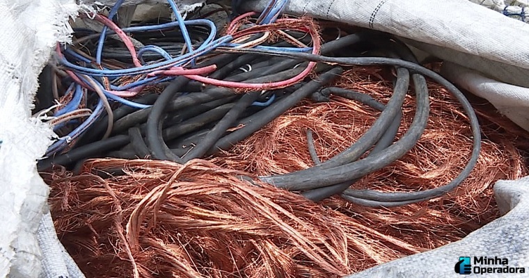 Quase 5 milhões de cabos foram roubados ou furtados no Brasil este ano