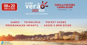 Claro Verão Rio 2022: confira a programação do evento que acontece na Casa de Cultura Laura Alvim