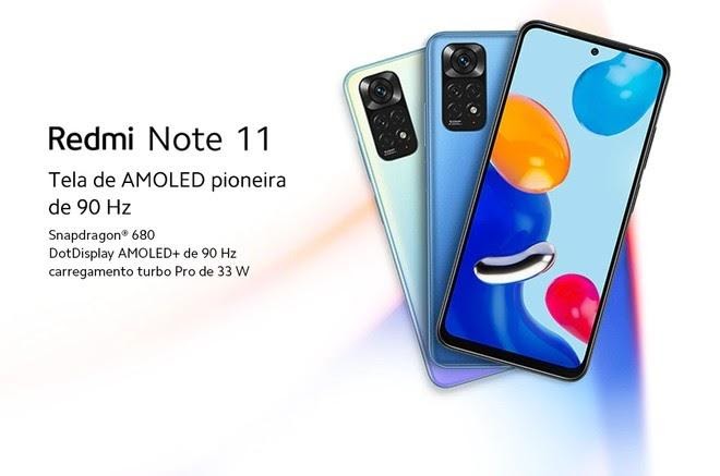 Redmi Note 11 da Xiaomi - Lançamento