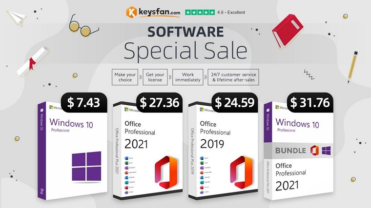 Software Special Sale - Keysfan