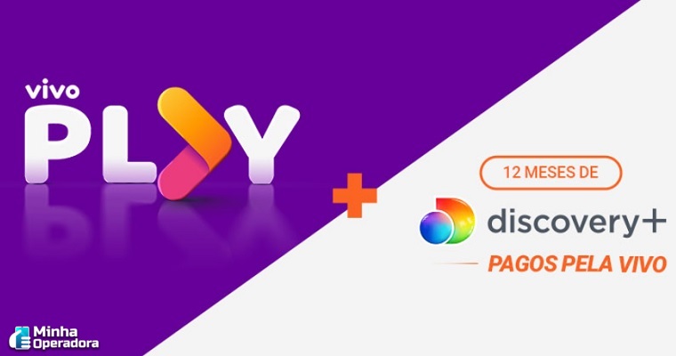 Vivo oferece 12 meses grátis de Discovery+ pelo Vivo Play App
