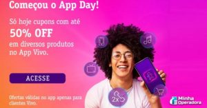 Vivo lança a ação ‘App Day’, com ofertas exclusivas em seu aplicativo