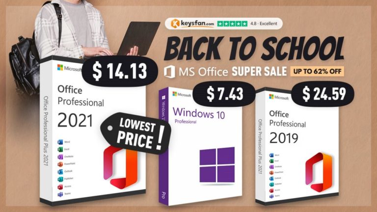 Pacotes Microsoft Office em promoção na Keysfan