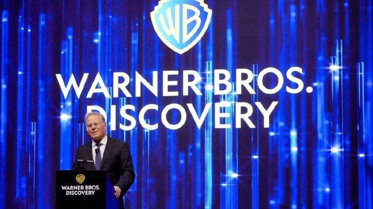 Evento de anúncio da fusão da Warner Bros. com a Discovery