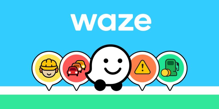 Logo do Waze