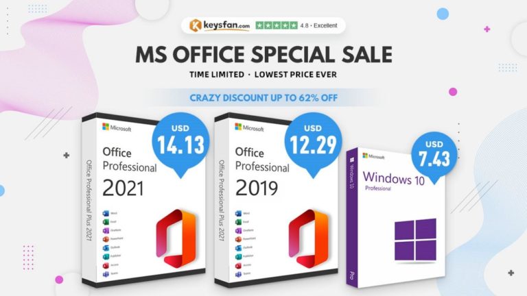 MS Office Special Sale - Promoção Keysfan