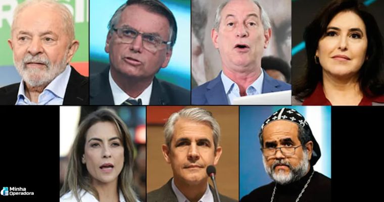 Lula, Bolsonaro, Ciro, Tabet, Soraya, Padre Kelmon, Luiz Felipe d