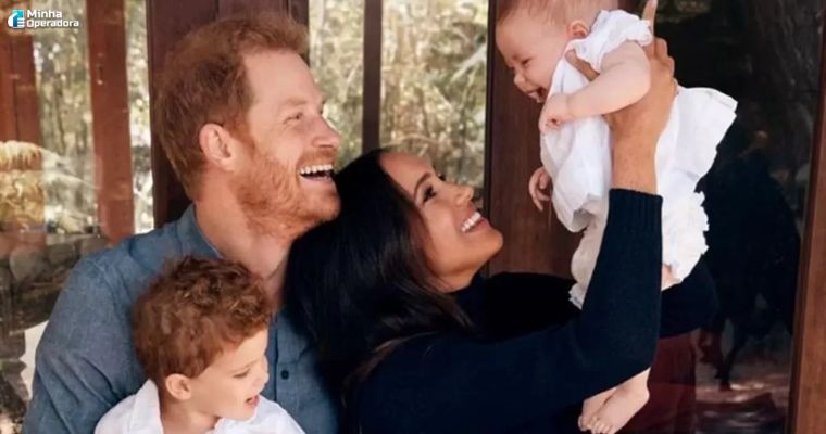 Harry, Meghan e família