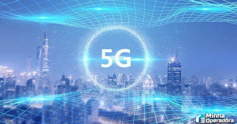 Comparativo de velocidade de download entre a tecnologia 4G e a 5G