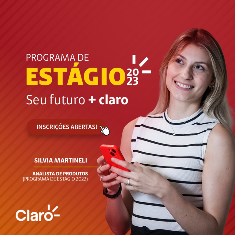 Claro abre inscrições para programa de estágio em diversas áreas
