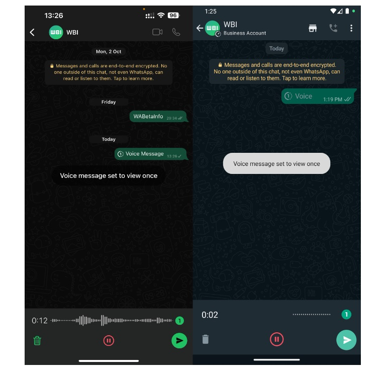 WhatsApp agora permite enviar mensagem de voz de reprodução única; veja  como fazer, Tecnologia