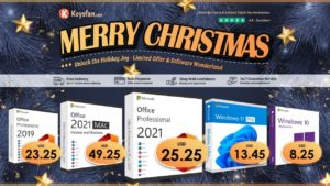 Promoção de Natal Windows e Office Keysfan