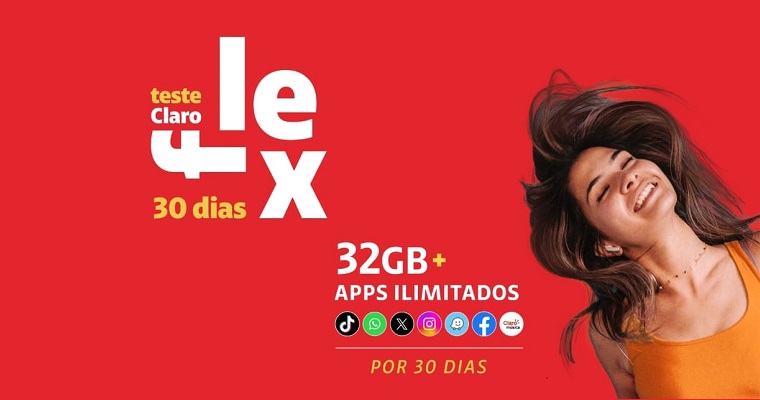 Teste 5G do Claro flex