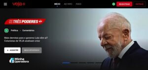 Site canal VEJA+ - Página Inicial
