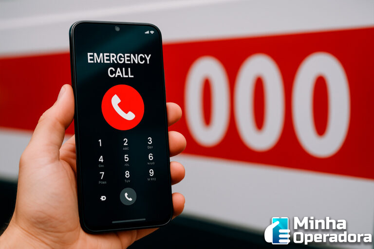 ligação chamada emergência samsung
