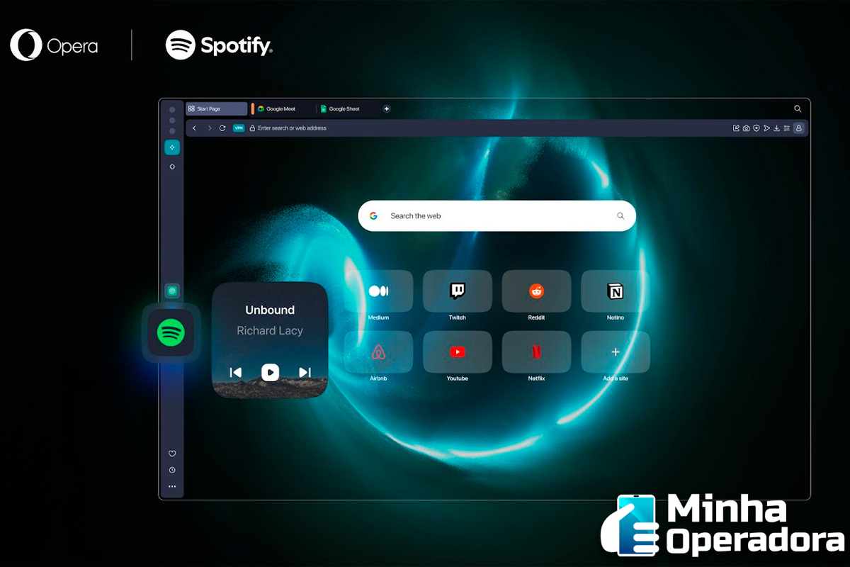 Spotify Premium Opera navegador gratís