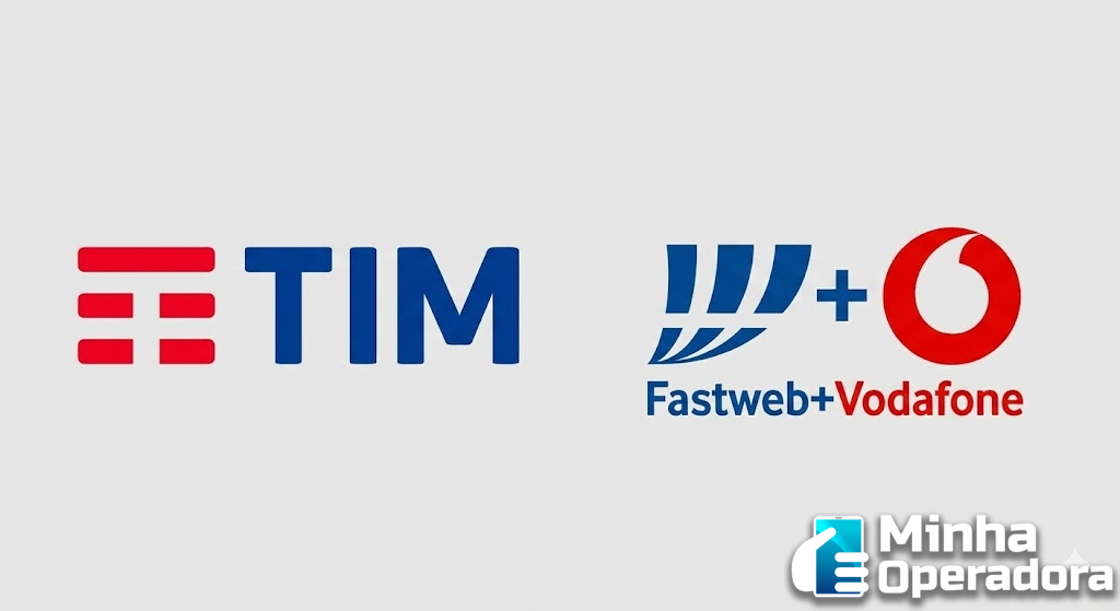 TIM e a Fastweb+Vodafone