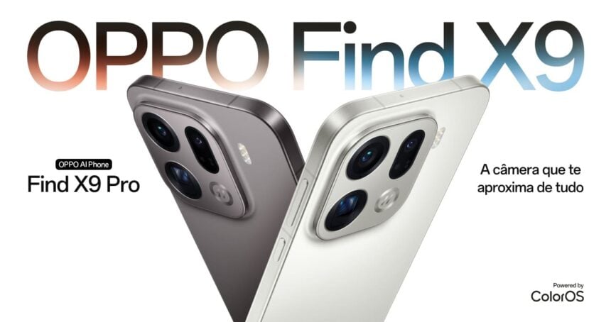 OPPO Find X9 Pro Capa Apresentação Smartphone