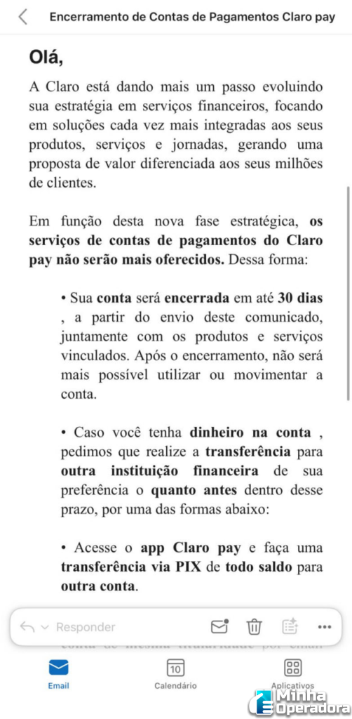 E-mail claro pay