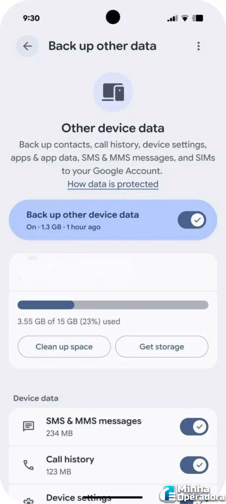 Google muda regra de backup do Android e reduz espaço livre na nuvem