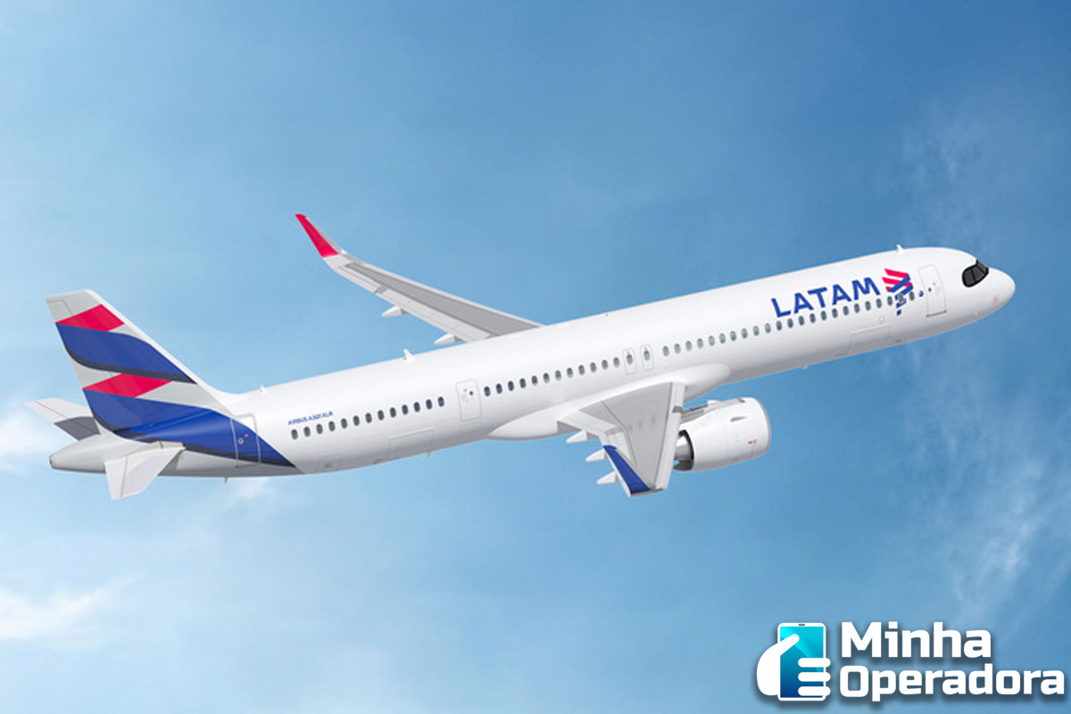 LATAM leva Wi-Fi via satélite a mais de 60 aeronaves