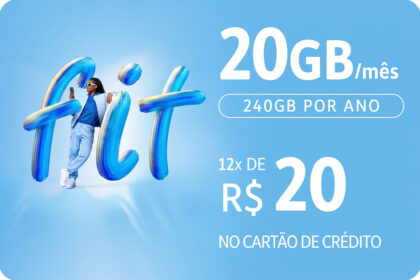 IM CONTROLE FIT ANUAL 20 GB R$ 20,00 MÊS