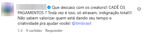 TIM influencidores