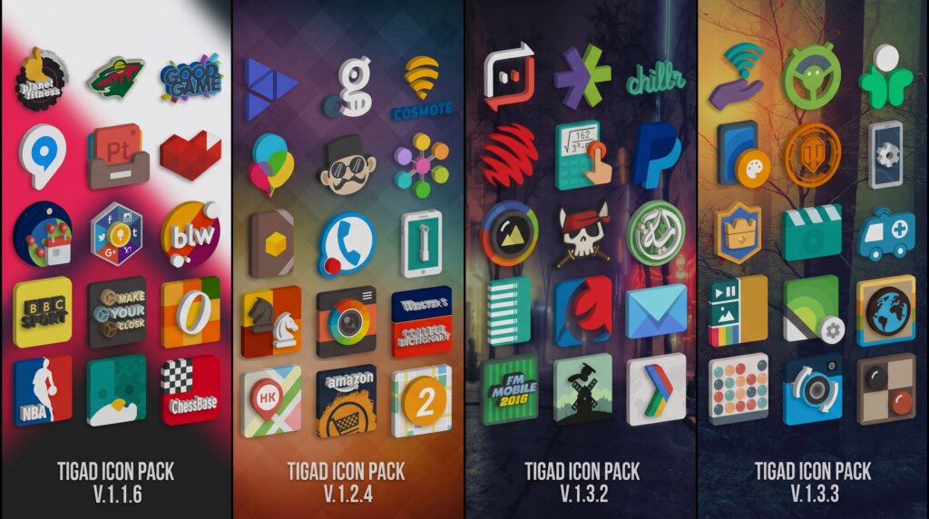 Tigad Pro Icon Pack