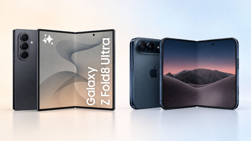 Samsung Galaxy Z Fold 8 Ultra vs iPhone Duo