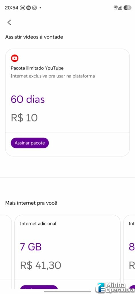 Vivo Easy Youtube ilimitado