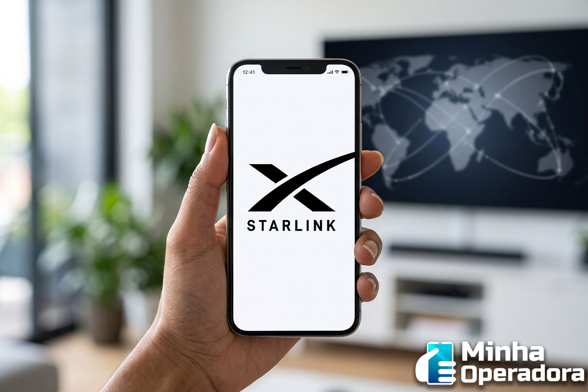 starlink no Starlink, celular, Brasil