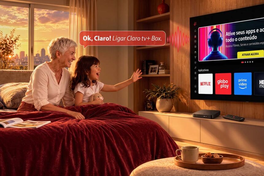 Claro tv+ deixa a Alexa de lado e aposta no assistente de voz “Ok, Claro!”
