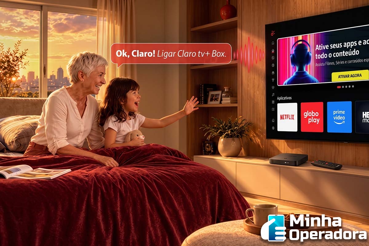 Claro tv+ deixa a Alexa de lado e aposta no assistente de voz “Ok, Claro!”