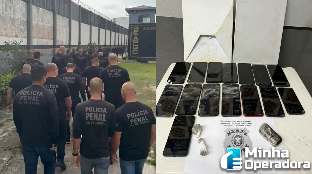 Operação Illicitus - Polícia Penal apreende celulares, drogas e antenas starlink desmontadas